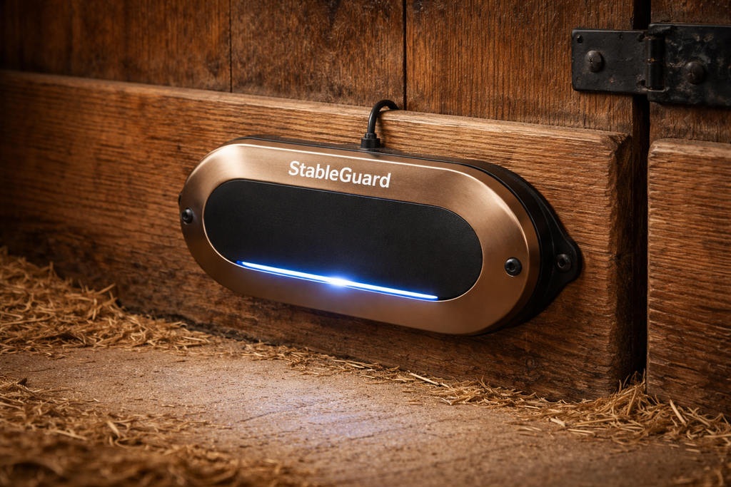 Yard Guard by Equivara – Automatic Horse Kick Deterrent System for Stable Doors